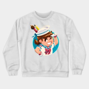 SailorAnna07 Logo Crewneck Sweatshirt